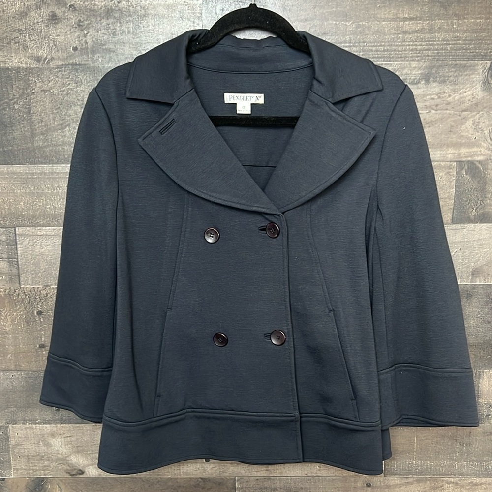 Navy Blue Pendleton Jacket - image 1